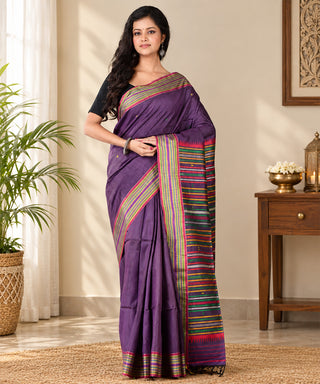 Resham Shilpi Exclusive Katan Silk Saree | Elegant Traditional Handloom Saree