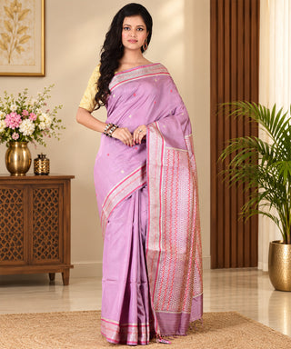 Resham Shilpi Exclusive Katan Silk Saree | Elegant Traditional Handloom Saree