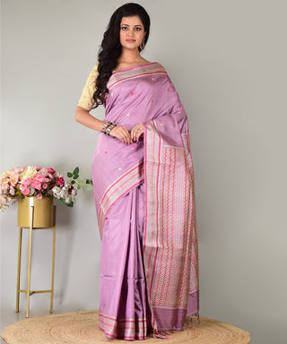 Resham Shilpi Exclusive Katan Silk Saree | Elegant Traditional Handloom Saree