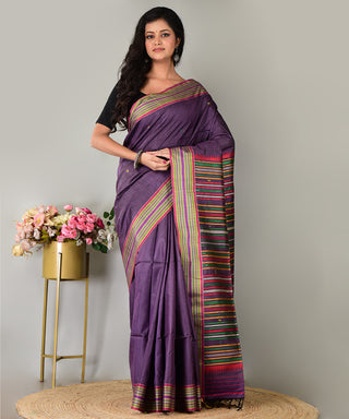 Resham Shilpi Exclusive Katan Silk Saree | Elegant Traditional Handloom Saree