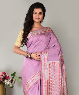 Resham Shilpi Exclusive Katan Silk Saree | Elegant Traditional Handloom Saree