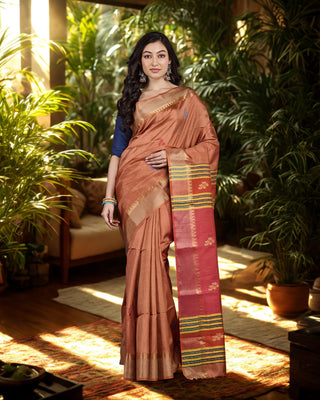 Resham Shilpi Exclusive Mulberry Silk Saree with Intricate Woven Design