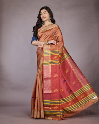 Resham Shilpi Exclusive Mulberry Silk Saree with Intricate Woven Design