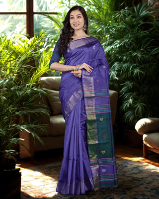 Resham Shilpi Exclusive Mulberry Silk Saree with Intricate Woven Design