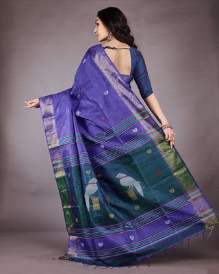 Resham Shilpi Exclusive Mulberry Silk Saree with Intricate Woven Design
