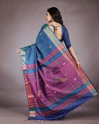 Resham Shilpi Exclusive Mulberry Silk Saree with Intricate Woven Design