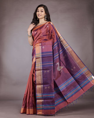 Resham Shilpi Exclusive Mulberry Silk Saree with Intricate Woven Design
