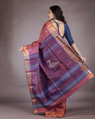 Resham Shilpi Exclusive Mulberry Silk Saree with Intricate Woven Design