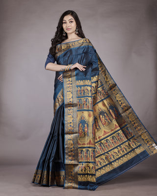 Resham Shilpi Exclusive Mulberry Silk Saree with Intricate Woven Design