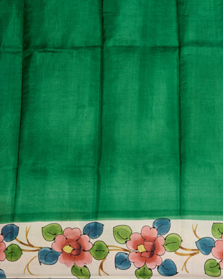 Resham Shilpi Exclusive Hand Painted Mulberry Silk Saree – Artistic Elegance in Every Thread