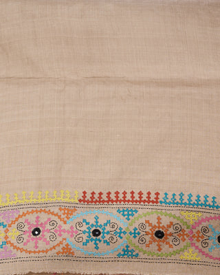 Resham Shilpi Exclusive Tussar Stitch Saree – Intricate Craftsmanship and Timeless Elegance