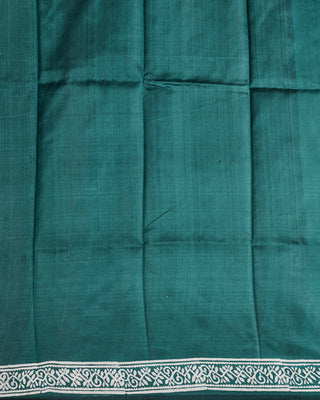 Resham Shilpi Exclusive Block Printed Mulberry Silk Saree – Luxury Handcrafted Tradition