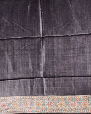 Resham Shilpi Exclusive Hand Painted Tussar Silk Saree – Artistic Elegance for Every Occasion