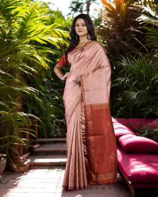 Resham Shilpi Exclusive Mulberry Silk Saree with Intricate Woven Design