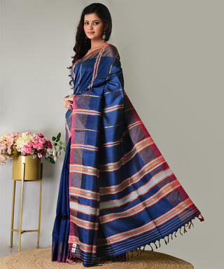 Resham Shilpi Exclusive Katan Silk Saree | Elegant Traditional Handloom Saree