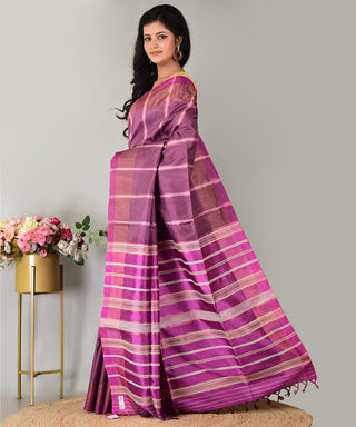 Resham Shilpi Exclusive Katan Silk Saree | Elegant Traditional Handloom Saree