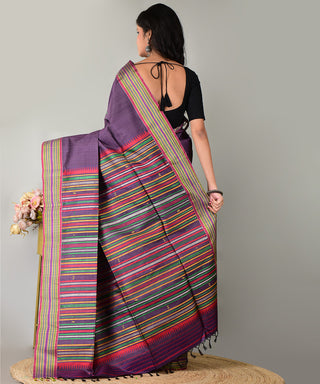 Resham Shilpi Exclusive Katan Silk Saree | Elegant Traditional Handloom Saree
