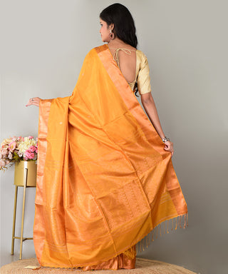 Resham Shilpi Exclusive Katan Silk Saree | Elegant Traditional Handloom Saree