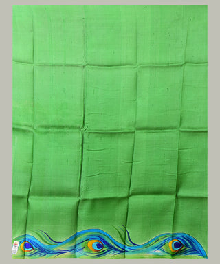 Resham Shilpi Exclusive Hand Painted Mulberry Silk Saree – Artistic Elegance in Every Thread