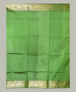 Resham Shilpi Exclusive Handwoven Baluchari Silk Saree – Traditional Bengal Weave with Intricate Mythological Motifs