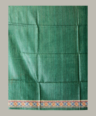 Resham Shilpi Exclusive Handwoven Madhubani Hand Painted Tussar Gicha Silk Saree – Elegant Traditional Drape