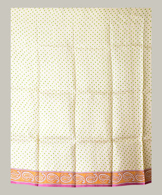 Resham Shilpi Exclusive Block Printed Mulberry Silk Saree – Luxury Handcrafted Tradition