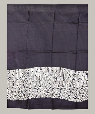 Resham Shilpi Exclusive Block Printed Mulberry Silk Saree – Luxury Handcrafted Tradition