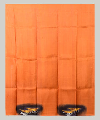 Resham Shilpi Exclusive Hand Painted Mulberry Silk Saree – Artistic Elegance in Every Thread