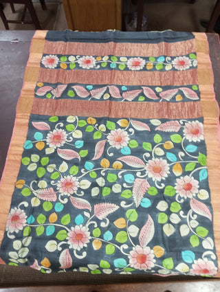 Tassar Hand Kalamikari printed